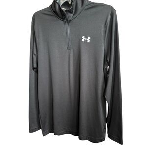 Under Armour Men’s Black Quarter-Zip Pullover Size M